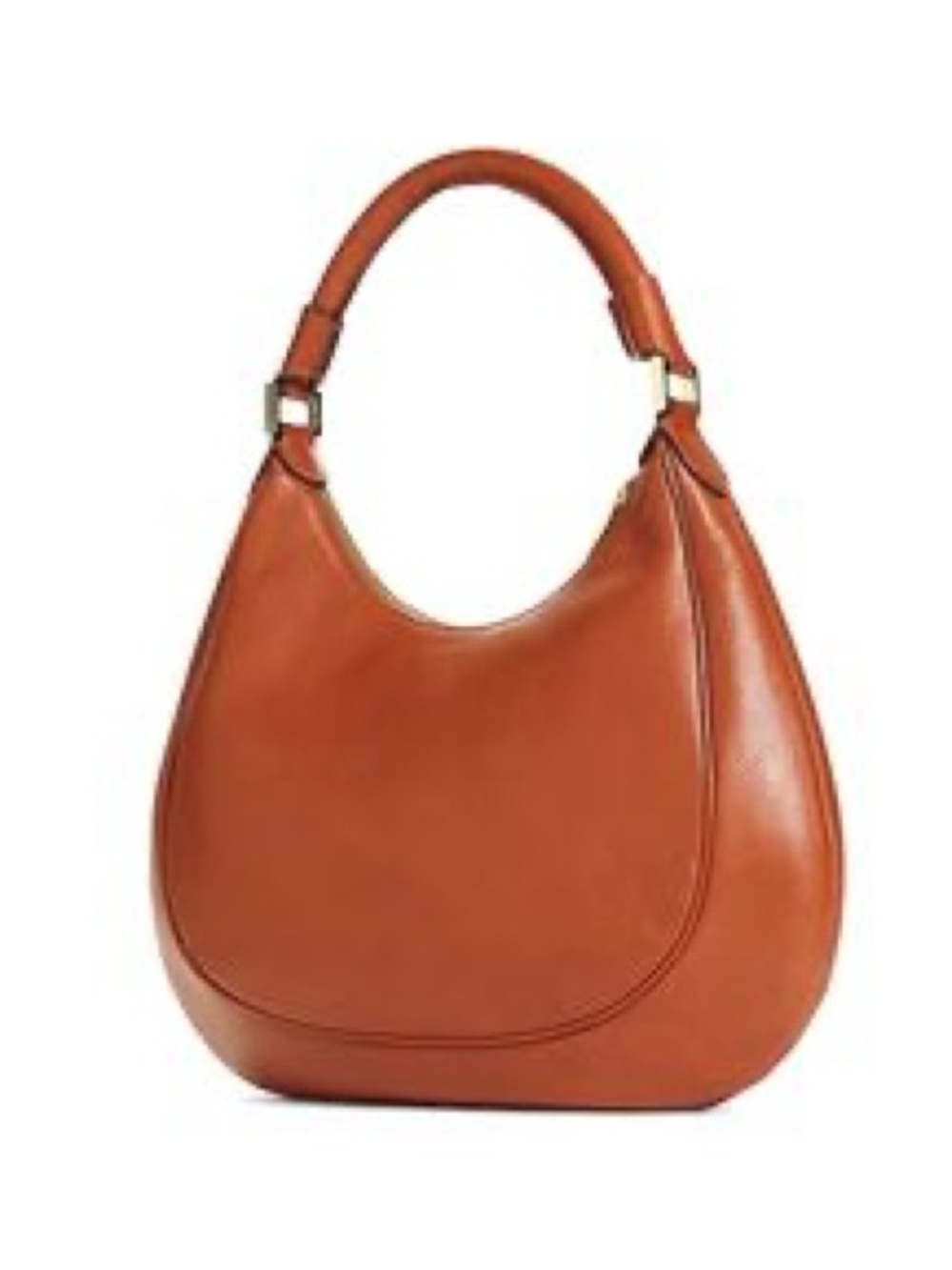 Brooks Brothers calfskin leather hobo bag